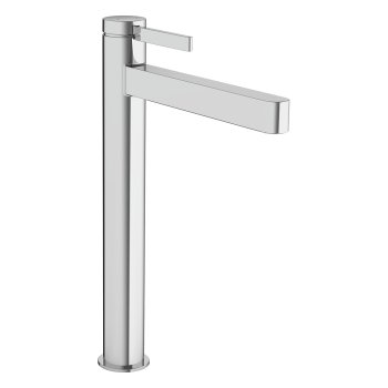 Смеситель для раковины Hansgrohe Finoris, очень высокий излив, для накладной раковины, с донным клапаном push-open, хром